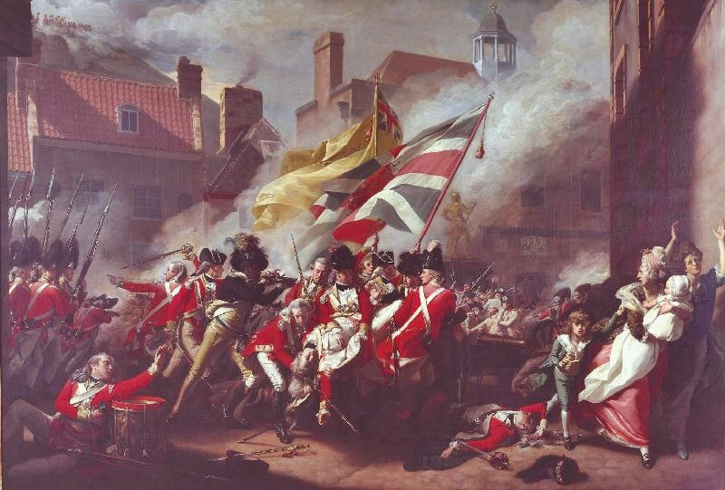 THE DEATH OF MAJOR PIERSON, 6 JANUARY 1781