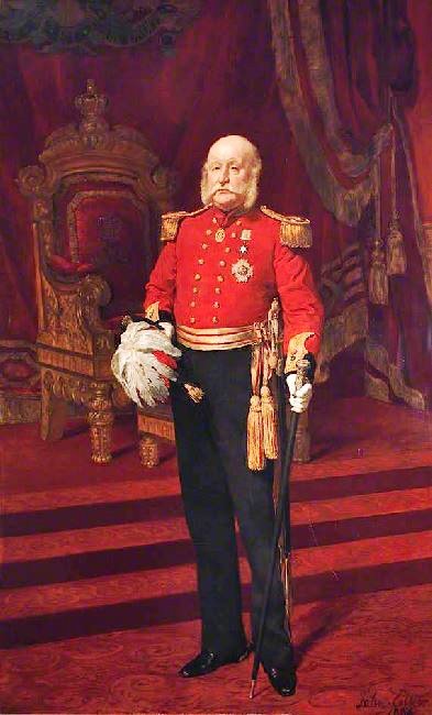 Colonel Sir Francis Brockman Morley, Kcb, Chairman Of The Middlesex County Sessions by John Maler Collier