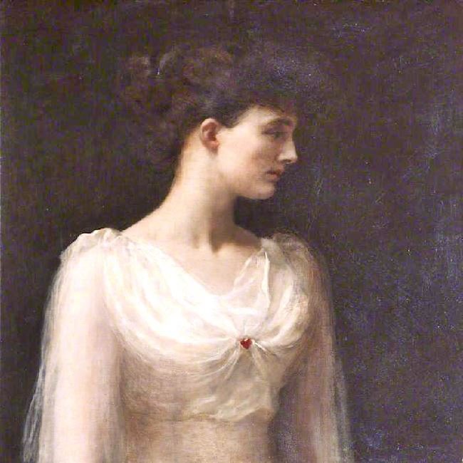 Emmeline ’Nina ’ Mary Elizabeth Welby-Gregory, Mrs Henry John Cockayne-Cust by John Maler Collier