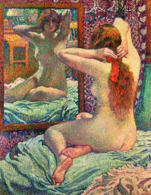 The Scarlet Ribbon by Theo van Rysselberghe