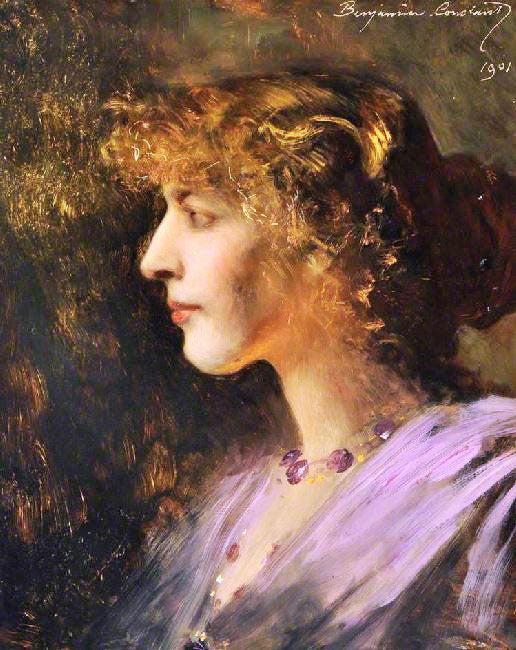 Portrait by Benjamin Constant