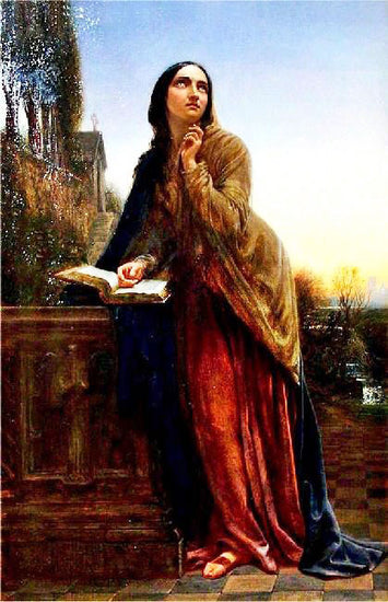 Il Penseroso by Charles West Cope