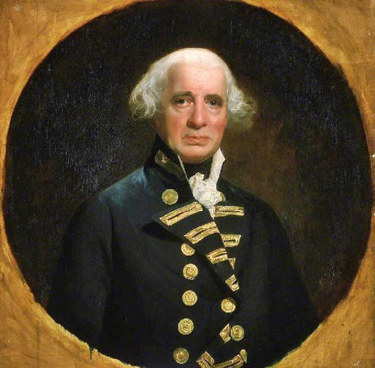 Admiral Of The Fleet Howe, 1St Earl Howe by John Singleton Cople