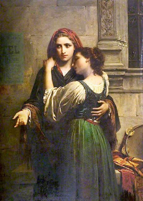 Charity For My Sister by Pierre-Auguste Cot