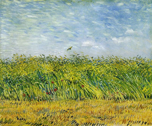 Wheatfield With Lark by Vincent van Gogh
