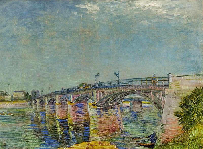 THE SEINE BRIDGE AT ASNIÈRES