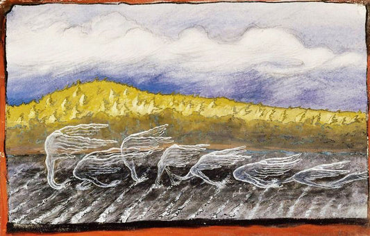 The Wind Blows by Hugo Simberg