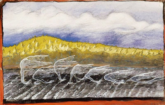 The Wind Blows by Hugo Simberg