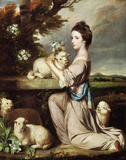 Lady Mary Leslie by Sir Joshua Reynolds