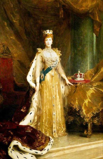 Queen Alexandra Of Denmark by Sir Luke Fildes