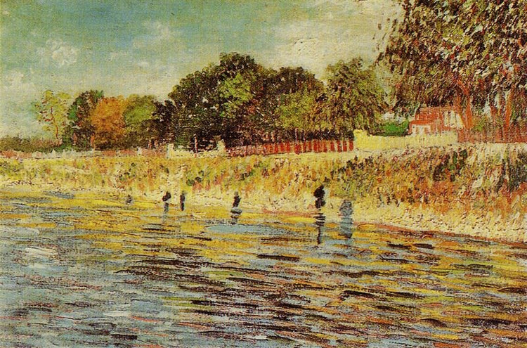 Bank Of The Seine by Vincent van Gogh