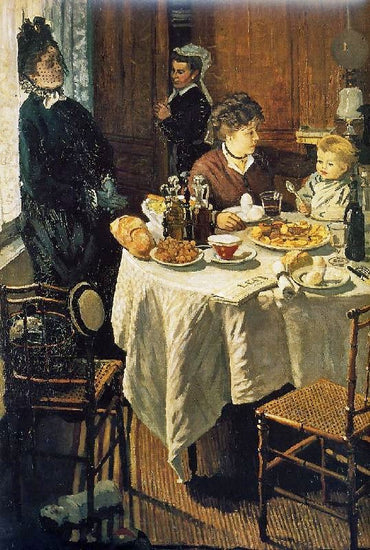 The Luncheon by Claude Oscar Monet