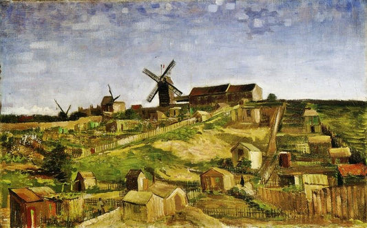 The Hill Of Montmartre by Vincent van Gogh