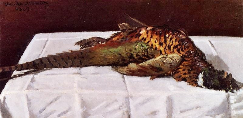Pheasant by Claude Oscar Monet