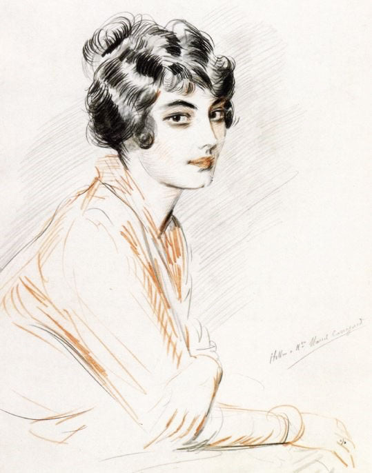 Portrait Of Madame Marcel Cassaguet by Paul César Helleu