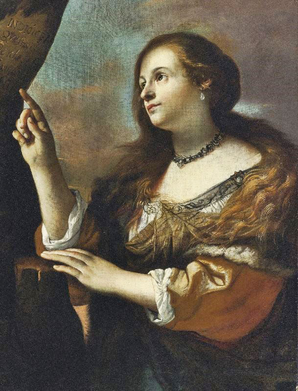 Erminia, Princess Of Antiochia by Mattia Preti