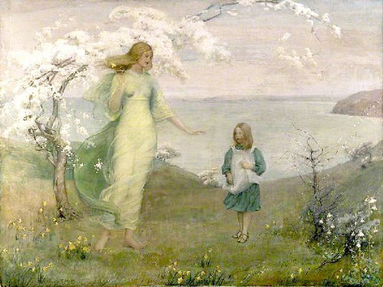 A Vision Of Spring by Thomas Millie Dow
