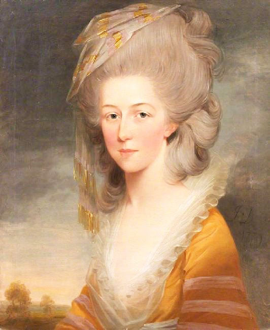 Baroness Mary Von Nolcken by John Downman