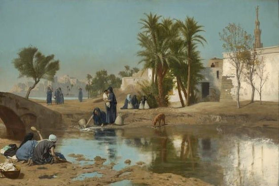Fellah Women Drawing Water by Jean-Léon Gérôme