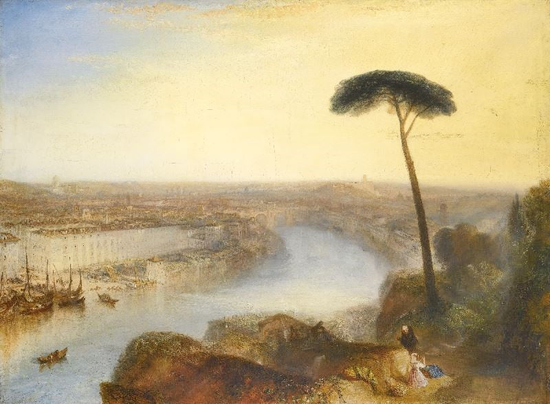 Rome From Mount Aventine by Joseph Turner