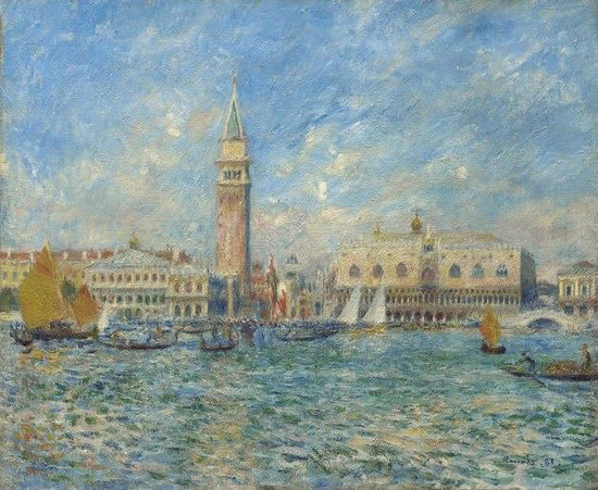 The Doges’ Palace, Venice by Pierre Auguste Renoir