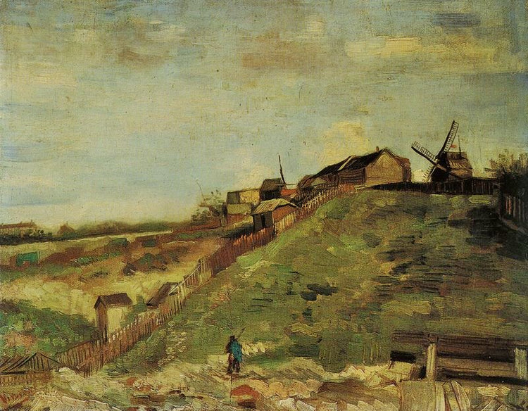 The Hill Of Montmartre With A Quarry by Vincent van Gogh