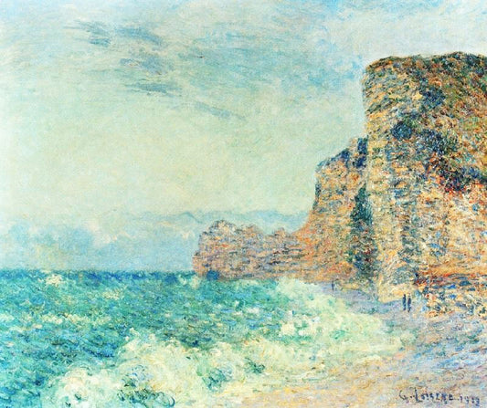 Porte D’Amont, Etretet by Gustave Loiseau