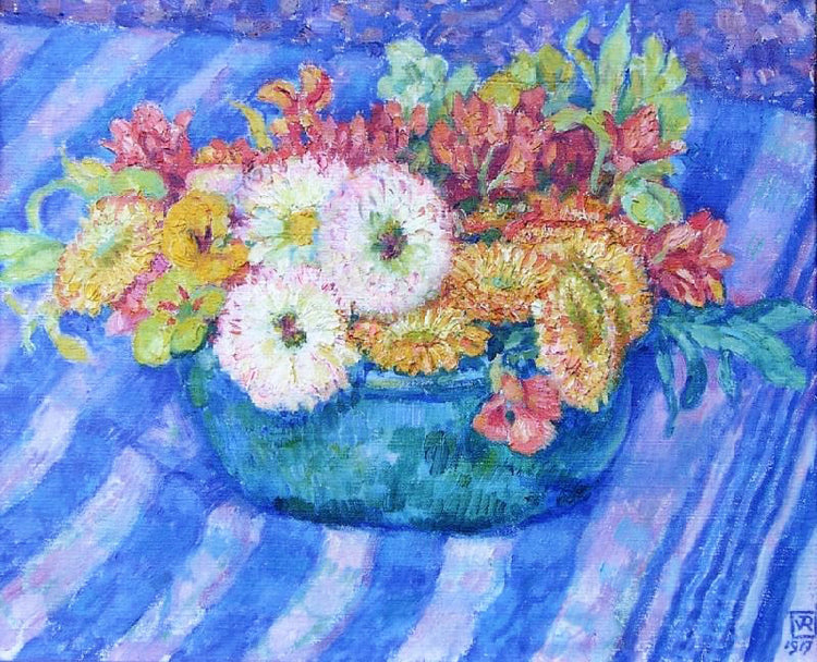 Yellow Bouquet by Theo van Rysselberghe