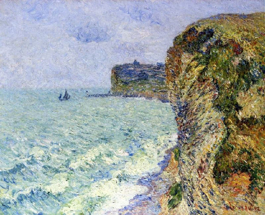 Grainville Cliff Near Fecamp by Gustave Loiseau