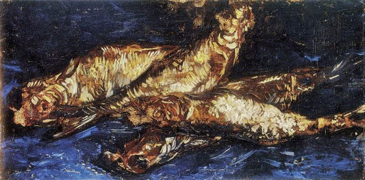 Still Life With Bloaters by Vincent van Gogh