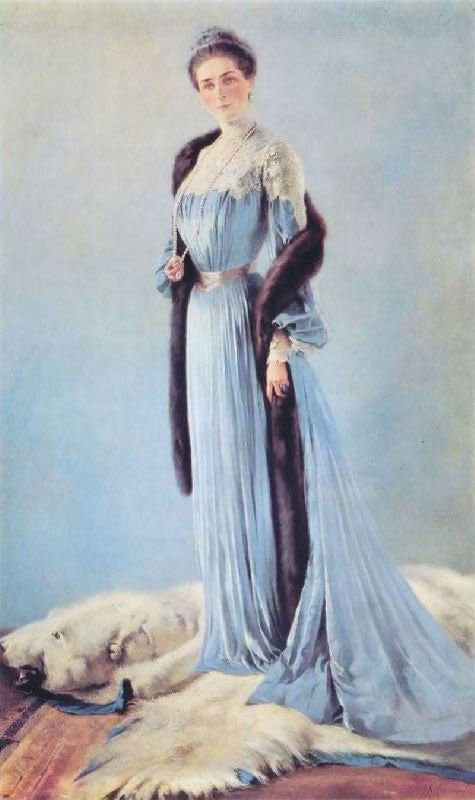 Portrait Of Princess Yusupoff by Alexei Stepanov