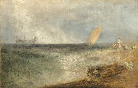 View Off Margate, Evening by Joseph Turner