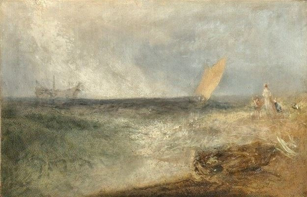 View Off Margate, Evening by Joseph Turner