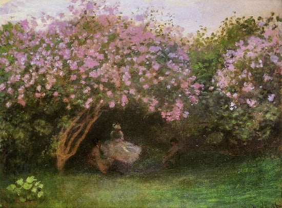 Lilacs, Grey Weather by Claude Oscar Monet
