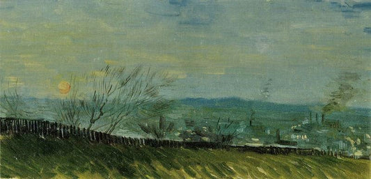 View Of A Town With Factories by Vincent van Gogh