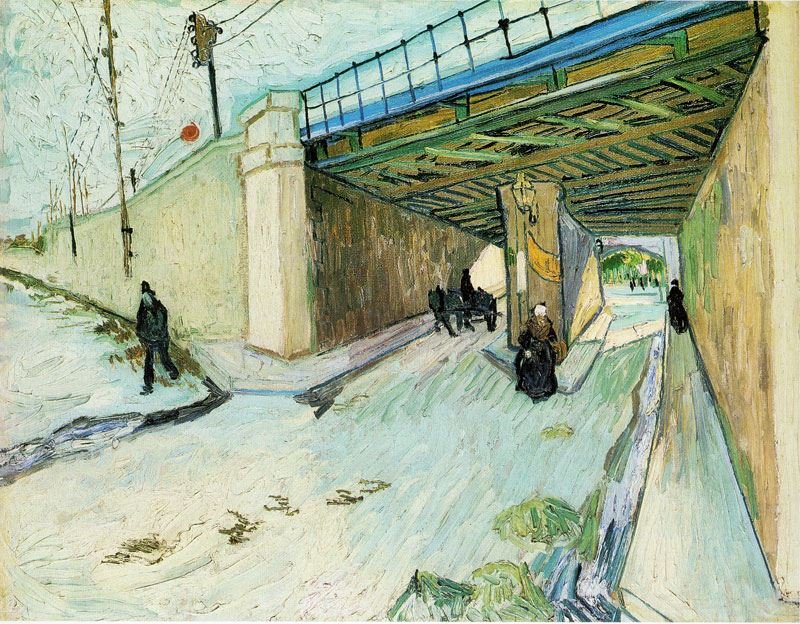 The Viaduct by Vincent van Gogh