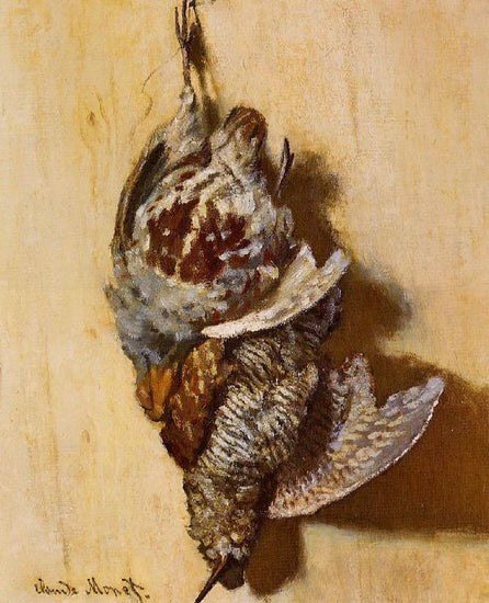 Partridge And Woodcock by Claude Oscar Monet
