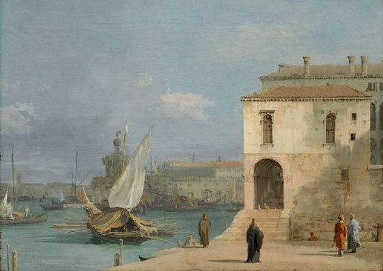 Fonteghetto Della Farina, Venice by Canaletto