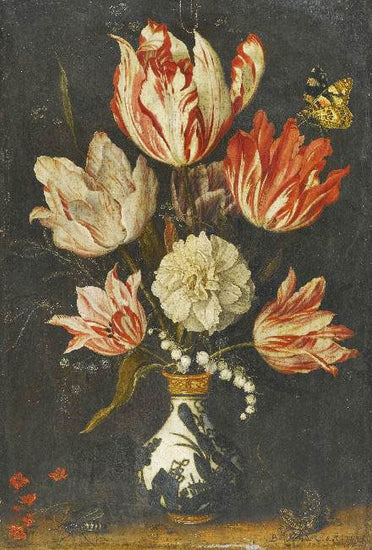 Still Life With Tulips And Insects by Balthasar van der Ast