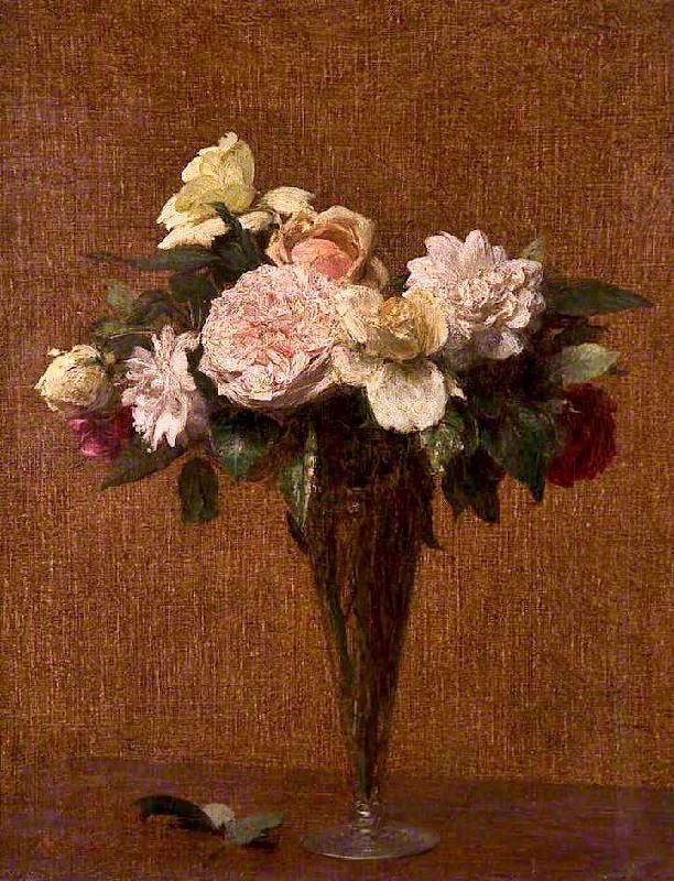 Roses Ii by Henri Fantin-Latour