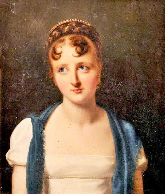 Portrait Of An Unknown Woman by Hippolyte-Jean Flandrin