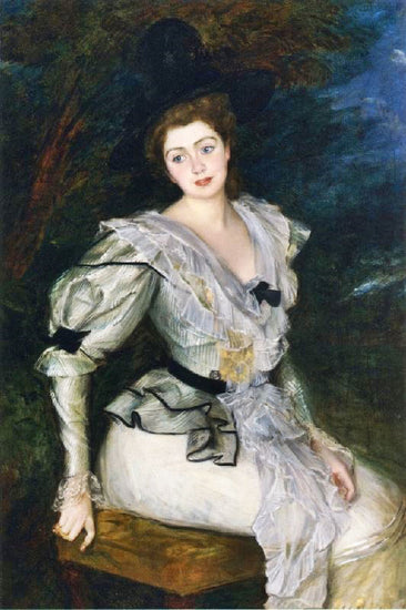 Portrait Of A Barrone In Louis Xvi Costume by Jacques-Émile Blanche