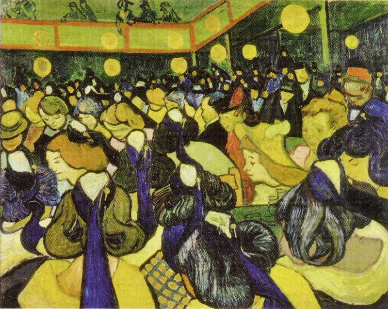 The Dance Hall by Vincent van Gogh