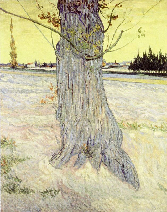 Trunk Of An Old Yew Tree by Vincent van Gogh