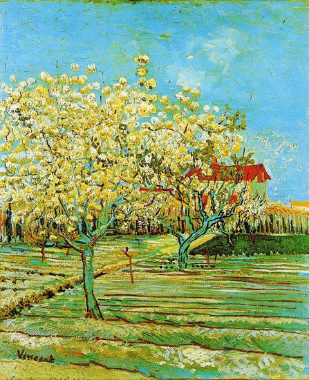 Orchard In Blossom by Vincent van Gogh