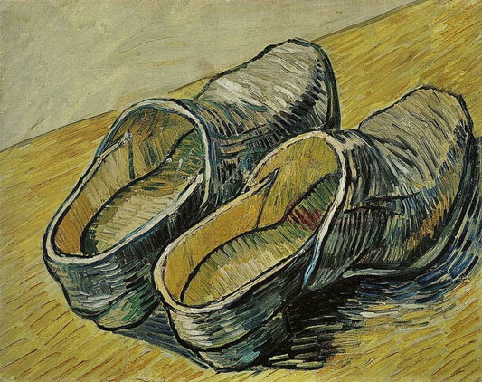 A Pair Of Leather Clogs by Vincent van Gogh