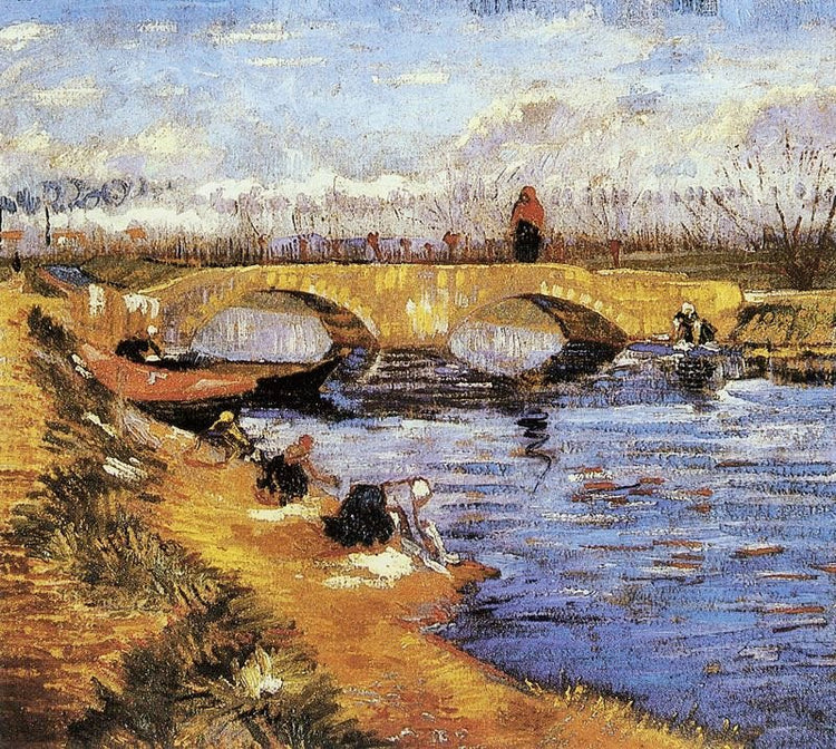Pont De Gleize Near Arles by Vincent van Gogh