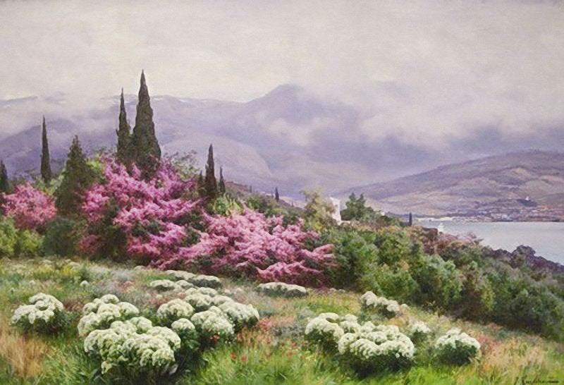 Spring In Crimea by Iosif Krachkovsk