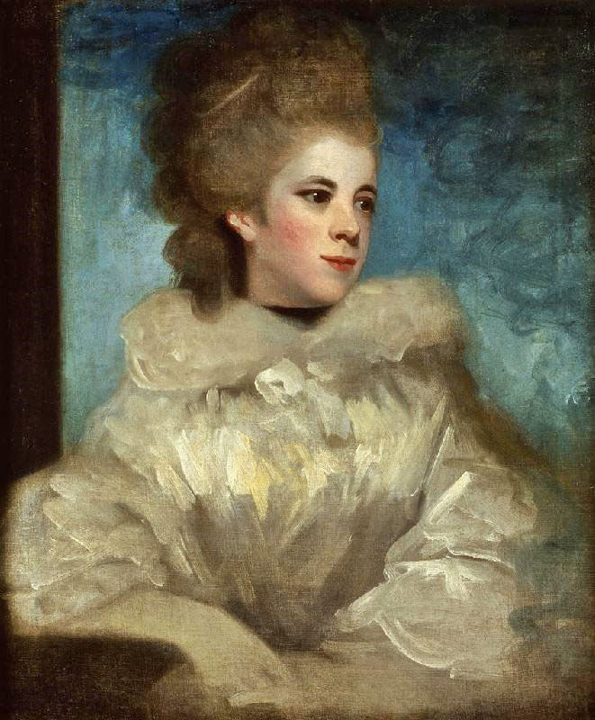 Portrait Of Mrs Abington by Sir Joshua Reynolds