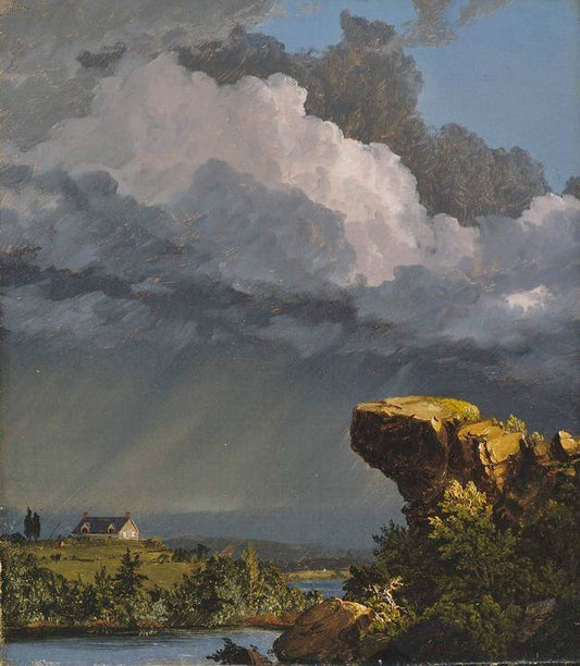 A Passing Storm by Frederic Edwin Church